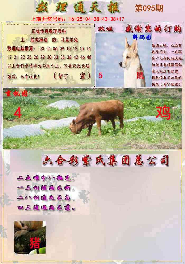 095期数通报[图]