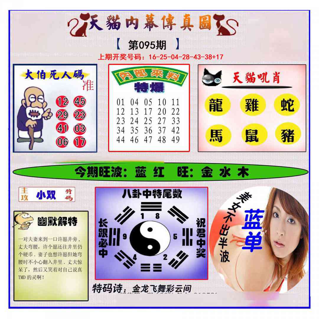 095期内幕传真图[图]