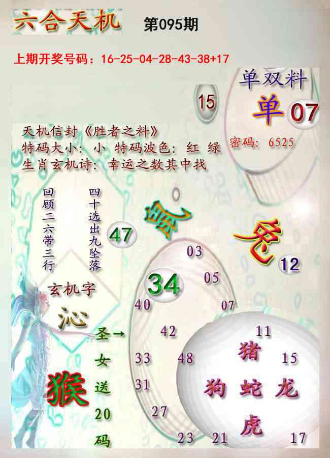 095期天机报[图]
